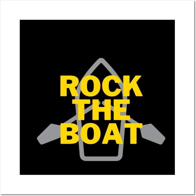 Rock The Boat Wall Art by Oolong